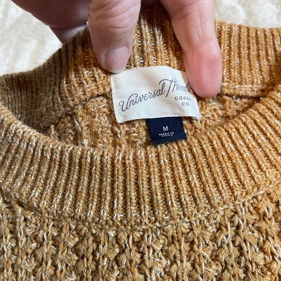 Universal Thread Mustard Color Sweater - Picture 2 of 4